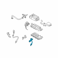 OEM 2012 Hyundai Genesis Sensor Assembly-Oxygen, Rear(RH) Diagram - 39210-3F040