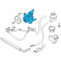 OEM 2011 BMW 335i Power Steering Pump Diagram - 32-41-6-779-245
