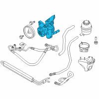 OEM 2008 BMW 335i Power Steering Pump Diagram - 32-41-6-779-245