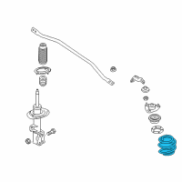 OEM 2015 Hyundai Genesis Coupe Spring-FR Diagram - 54630-2M21B