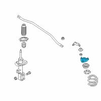 OEM 2014 Hyundai Genesis Coupe Insulator Assembly-Strut Diagram - 54610-2M000