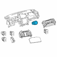 OEM 2017 Toyota Highlander Power Switch Diagram - 89611-0E022