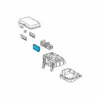 OEM 2019 Toyota Land Cruiser Relay Diagram - 82641-60090