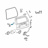 OEM 2011 Toyota 4Runner Switch Assembly Diagram - 84840-35010