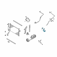 OEM Infiniti M45 Pipe-Cooler, Low Diagram - 92479-EH000