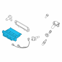 OEM 2013 Lincoln MKX PCM Diagram - DT4Z-12A650-AHD