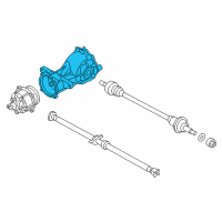 OEM 2008 Hyundai Santa Fe Carrier Assembly-Differential Diagram - 53000-39300