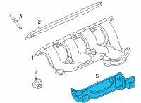 OEM 2021 Ford F-250 Super Duty Heat Shield Diagram - LC2Z-9A462-B