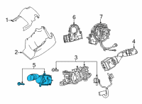 OEM Toyota RAV4 Prime Combo Switch Diagram - 84329-0R010