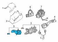 OEM 2022 Toyota Corolla Cross Combo Switch Diagram - 84329-0R010