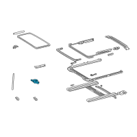 OEM 2000 Toyota Camry Motor Assembly Diagram - 63260-AA010