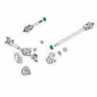 OEM 2020 Ford F-350 Super Duty Axle Seal Diagram - AC3Z-1S175-A