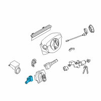 OEM Nissan Rogue Switch-Turn Dim Diagram - 25540-CM32E