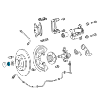 OEM 2021 Ram ProMaster City Nut-HEXAGON Lock Diagram - 6509738AA