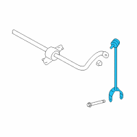 OEM 2022 Toyota Mirai Stabilizer Link Diagram - 48830-11010