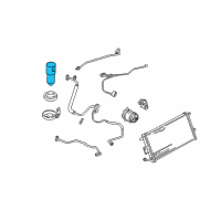 OEM 1999 Chevrolet Corvette Drier Diagram - 1132765