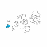 OEM Lincoln LS Lock Assembly Diagram - 3W4Z-3K772-AA