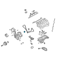 OEM 2020 Infiniti QX80 Tensioner Assy-Belt Diagram - 13070-1LA2A