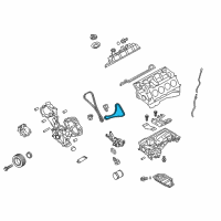 OEM Infiniti Q70 Timing Chain-Camchaft Diagram - 13028-1CA6A