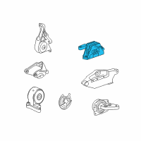 OEM Cadillac XTS Mount Diagram - 22849846