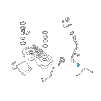 OEM 2017 Nissan Juke Hose-Filler Diagram - 17228-1KM1A