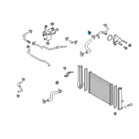 OEM 2012 Toyota Prius Clamp Diagram - 96137-51701