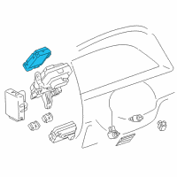 OEM 2001 Toyota 4Runner Junction Block Diagram - 82734-35020