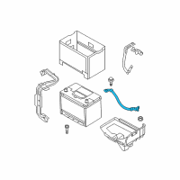 OEM Hyundai Genesis Coupe Wiring Assembly-Engine Ground Diagram - 91880-2M251