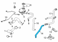 OEM Buick Encore GX Hoses Diagram - 42732071