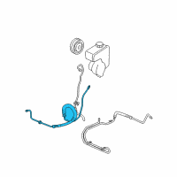 OEM 2005 Chevrolet Uplander Hose Asm-P/S Gear Inlet Diagram - 15777209