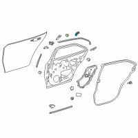 OEM 2022 Toyota Camry Seal Diagram - 67847-06050