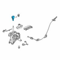 OEM 2019 Honda Civic Knob Set, Select *NH1154L* (LEA) (HIGH GLOSS SILVER) Diagram - 54130-TBA-L41ZB