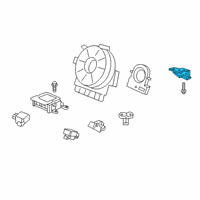 OEM 2022 Honda Ridgeline Sensor Assy., FR. Crash (Denso) Diagram - 77930-T6Z-B21