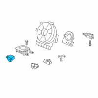 OEM 2022 Honda Ridgeline Sensor Assy. Diagram - 77975-T6A-J11