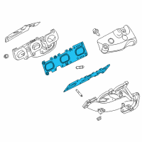 OEM Ford Manifold Gasket Diagram - BR3Z-9448-C