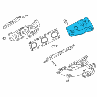 OEM 2017 Ford Mustang Heat Shield Diagram - BR3Z-9Y427-L