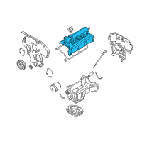 OEM Nissan Murano Cover Assembly - Valve Rocker Diagram - 13264-ZA30A