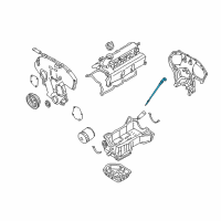 OEM 2006 Nissan Maxima Gauge-Oil Level Diagram - 11140-8J10B