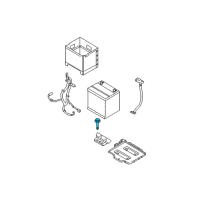 OEM 2006 Kia Rio5 Bolt(Windshield Washer) Diagram - 1129008306B