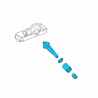 OEM 2018 Ford Focus Valve Stem Diagram - DR3Z-1700-C