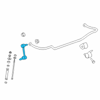 OEM 2014 Chevrolet SS Stabilizer Link Diagram - 92263710