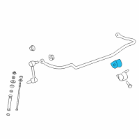 OEM 2017 Chevrolet Camaro Bushing, Rear Stabilizer Shaft Diagram - 22761218