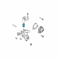 OEM Ford Fusion Inlet Tube Diagram - 9L8Z-8A505-B