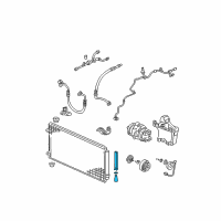 OEM 2014 Honda Odyssey Filter Sub-Assembly Diagram - 80101-SFE-003