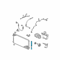 OEM 2010 Honda Insight Filter Sub-Assembly Diagram - 80101-SFE-003