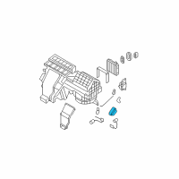 OEM Hyundai Santa Fe Seal-Case To Ventilator & Def Diagram - 97261-3K000