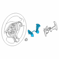 OEM Nissan Altima Switch Assembly - Steering Diagram - 25550-3TA3A