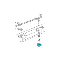 OEM Chevrolet Silverado 3500 HD License Lamp Diagram - 22779876