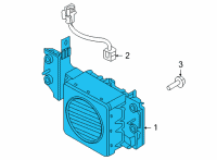 OEM Hyundai Sonata Control Unit Assembly-VESS Diagram - 96390-L5000