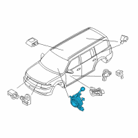 OEM 2012 Lincoln MKX Clock Spring Diagram - GB5Z-14A664-D